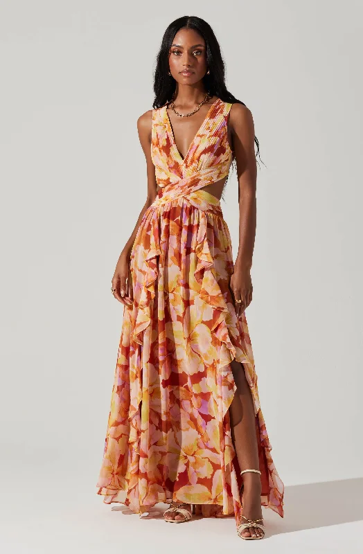 Noya Floral Maxi Dress