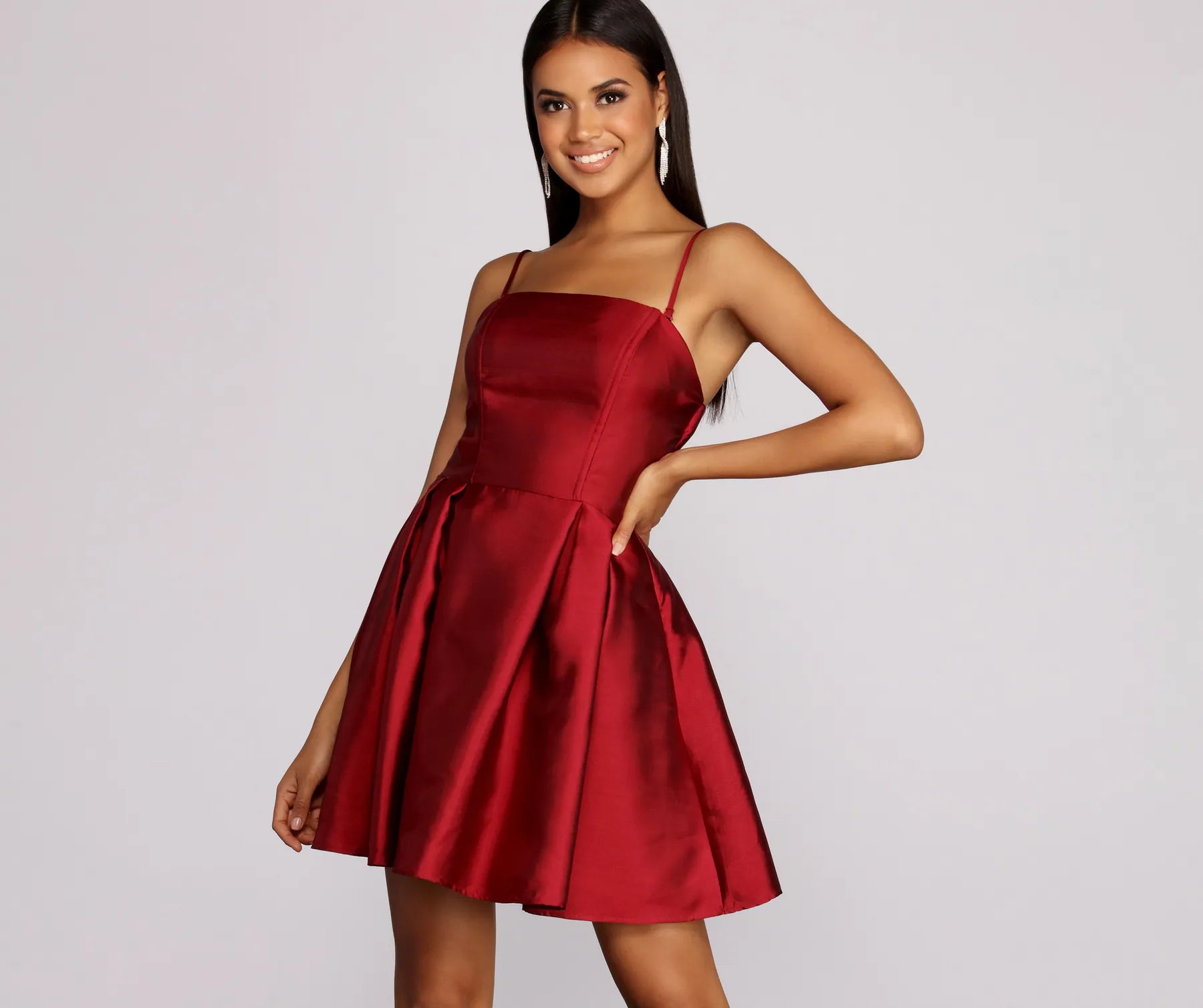 Rebecca Party Pleated Dress