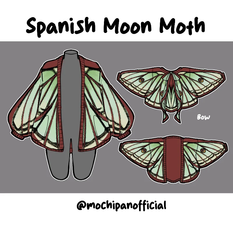 (Pre-Sample Pre-Order) Spanish Moon Moth Cardigan