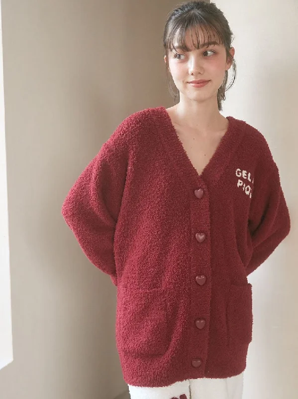 [Chocolate & Framboise] Baby Moco Cardigan