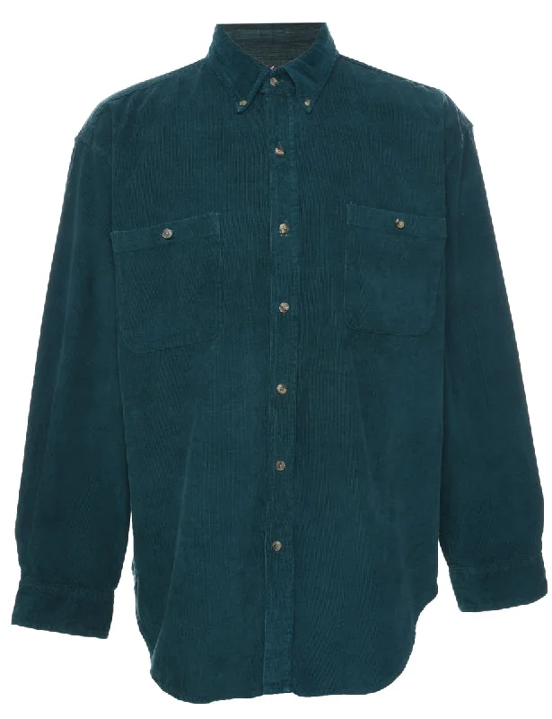 Corduroy Green Shirt - XL