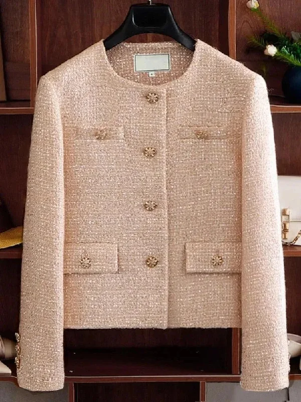 Luxury Women Tweed Jacket