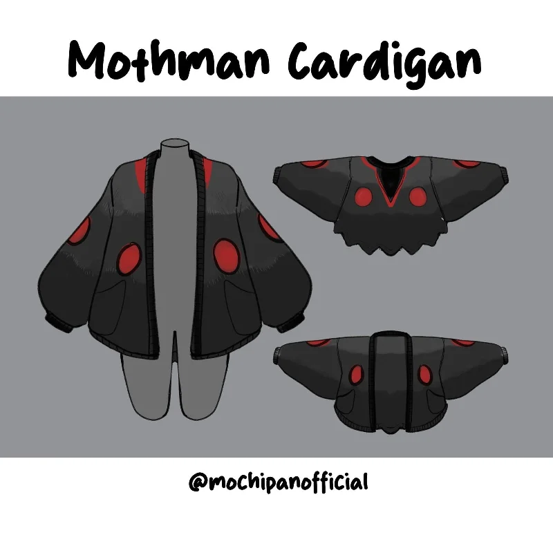 (Pre-Sample Pre-Order) Mothman Cardigan (In Production)