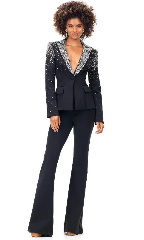 Ashley Lauren 11271 - Two Piece Blazer Pantsuit