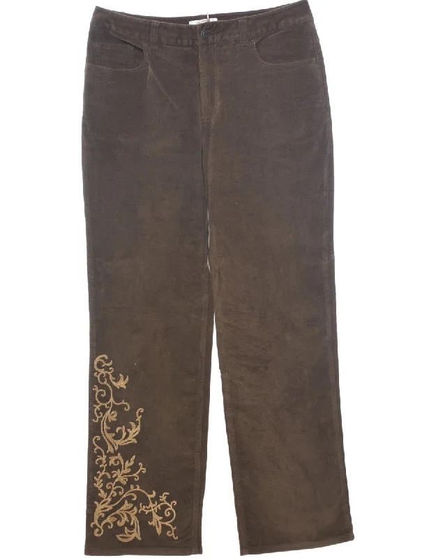 Corduroy Fabric Trousers - W29 L29