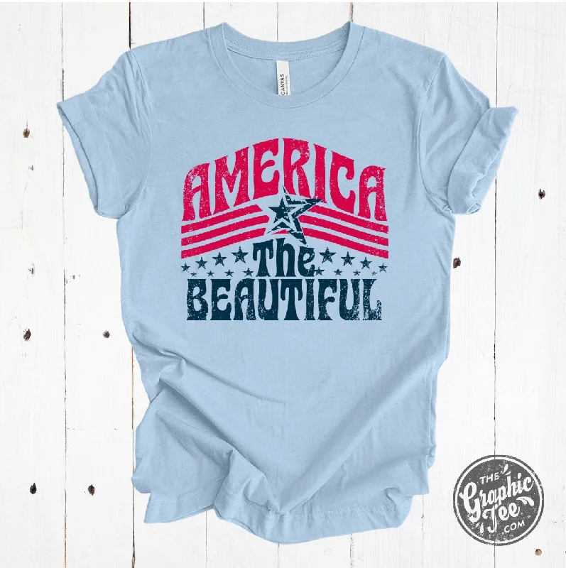 America the Beautiful Short Sleeve Tee