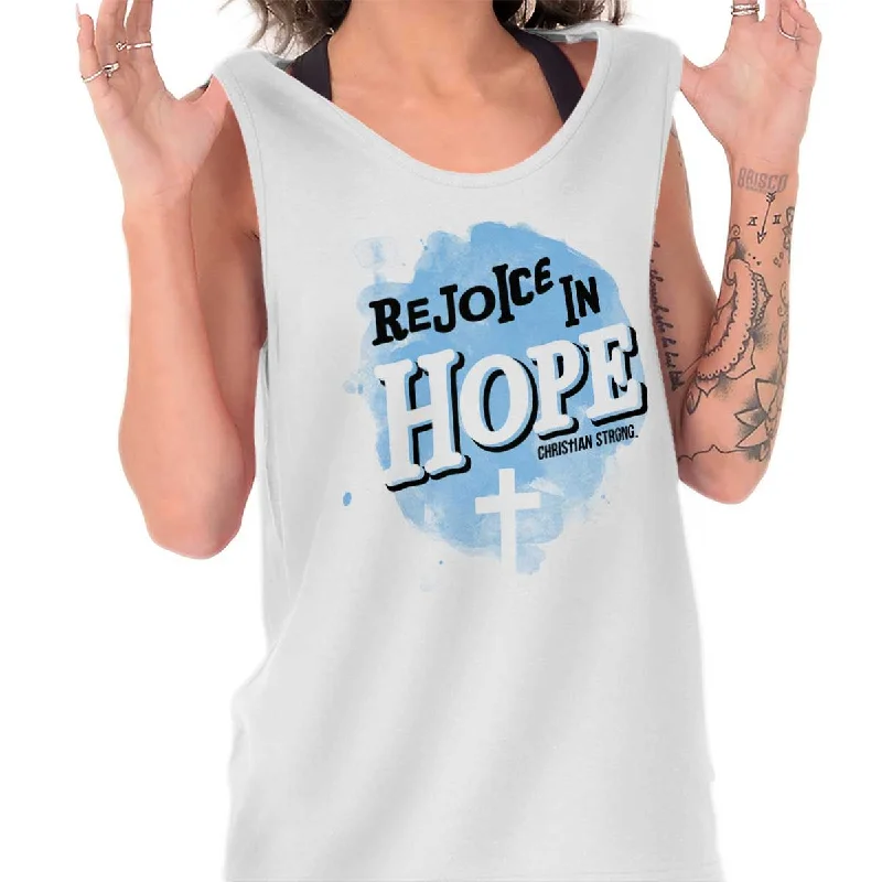 Rejoice in Hope Tank Top