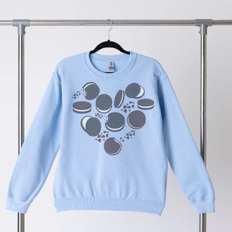 Cookie Heart Retro Sweatshirt