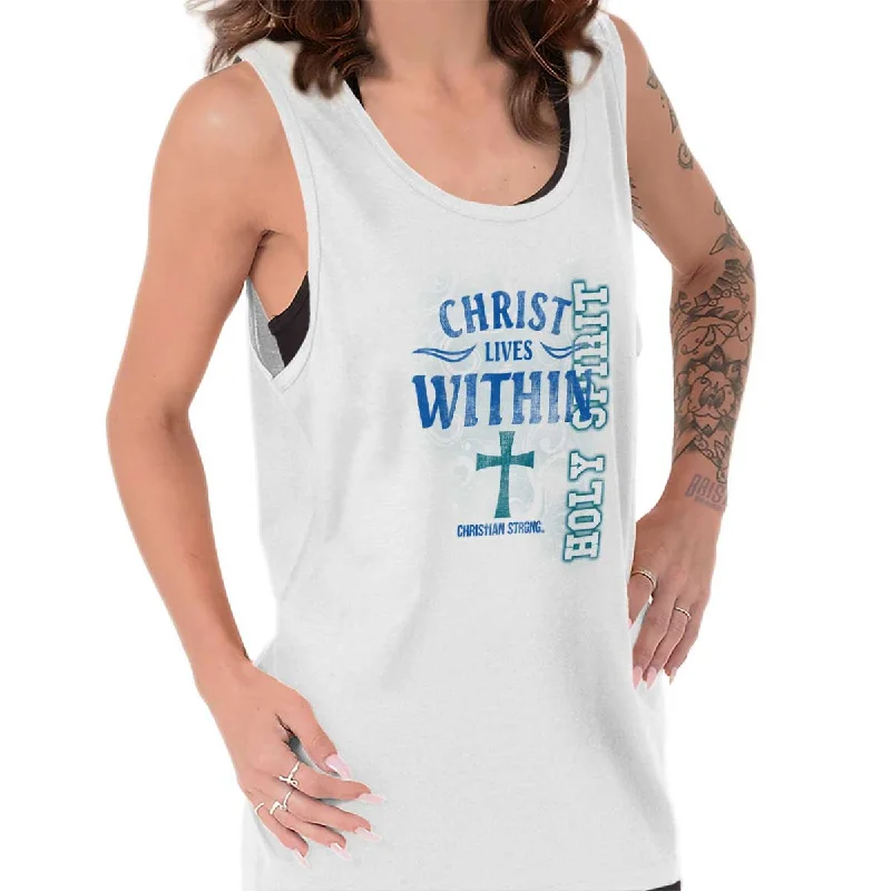 Christ Lives Within Tank Top