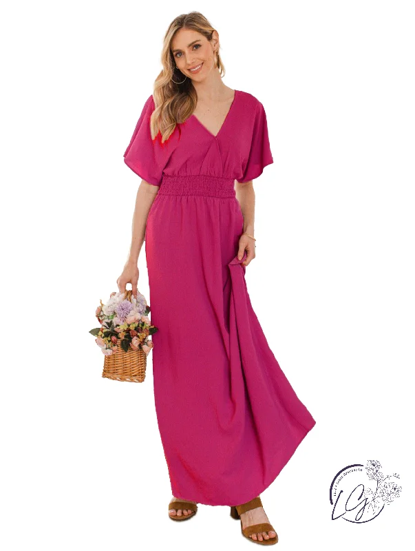 Elegant Embrace Maxi Dress