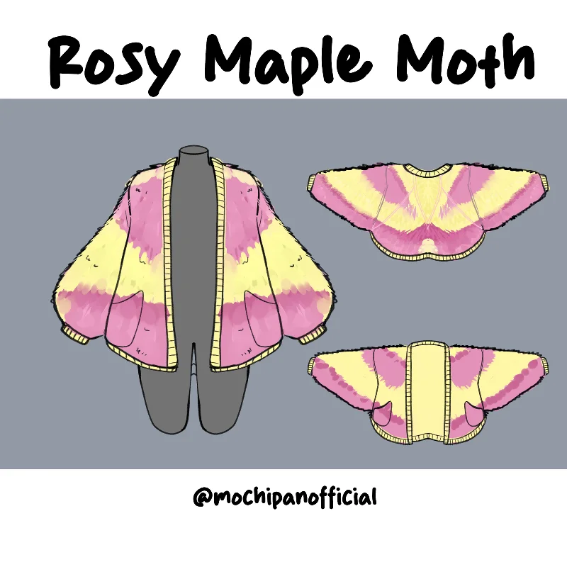 (Pre-Sample Pre-Order) Rosy Maple Moth Cardigan