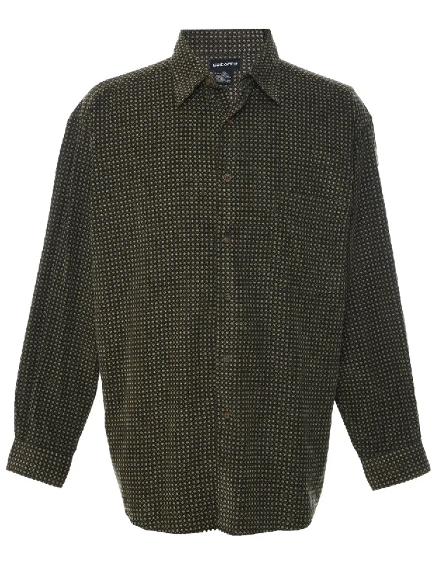 Corduroy Dark Green Shirt - XL