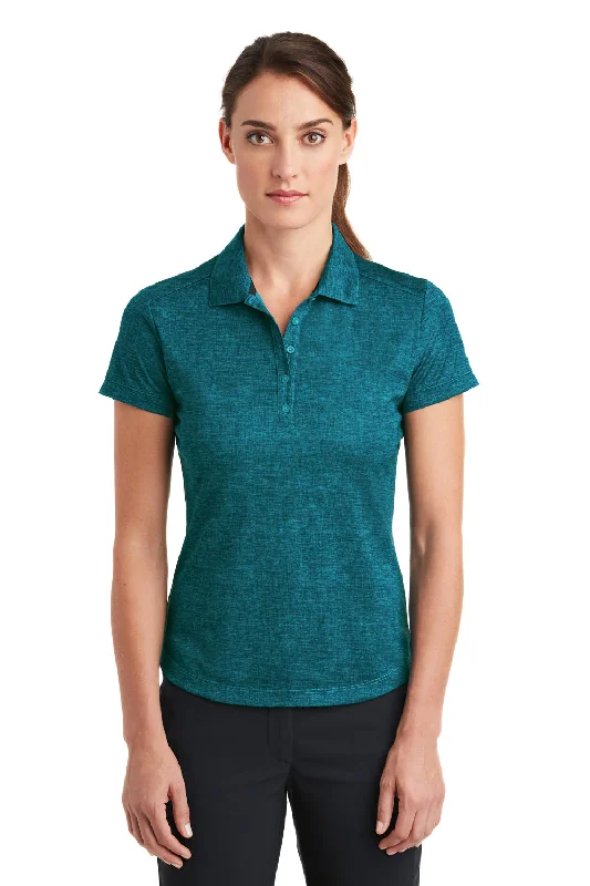 Nike Womens Dri-Fit Moisture Wicking Short Sleeve Polo Shirt - Blustery Green - Closeout