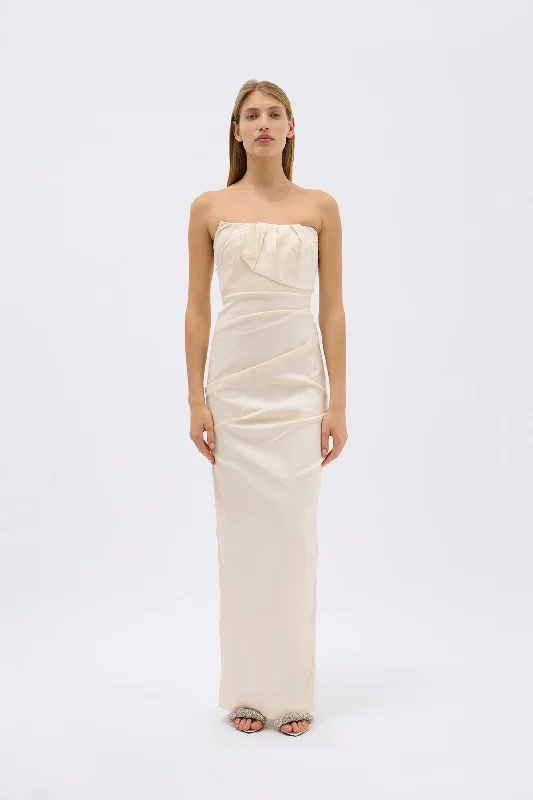 SIENNA STRAPLESS GOWN