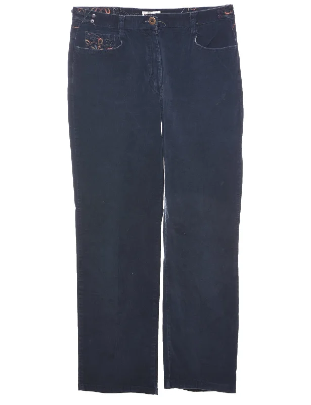 Corduroy Fabric Trousers - W29 L26