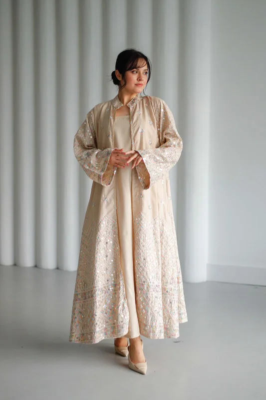 Kuwaiti abaya set F 4114