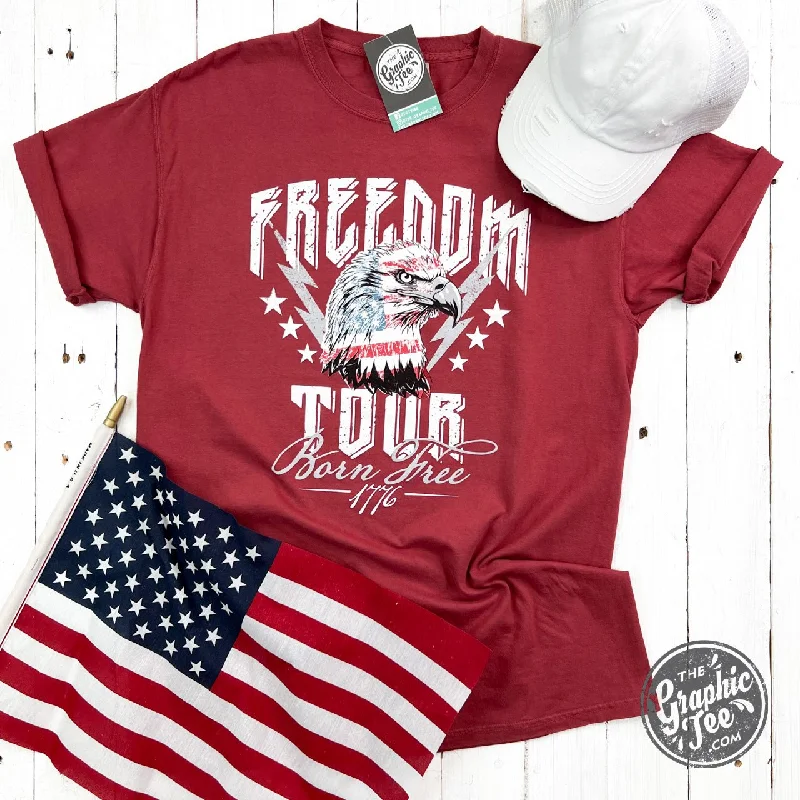 Freedom Tour Eagle Short Sleeve Unisex Tee