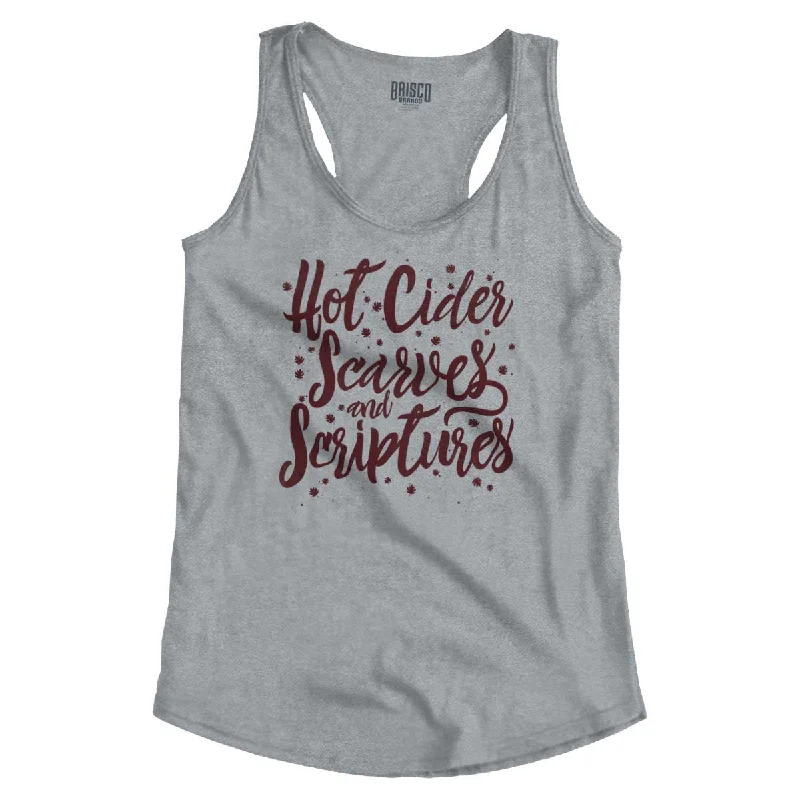 Cider Scarves Scriptures Racerback