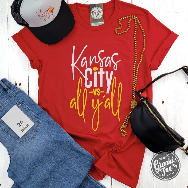 Kansas City VS. All Y'all Crewneck Tee