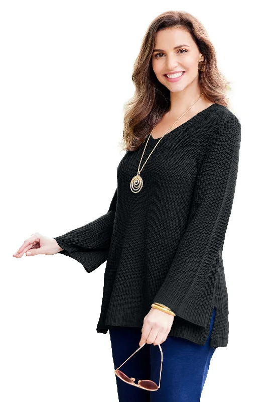 Shaker Stitch Pullover