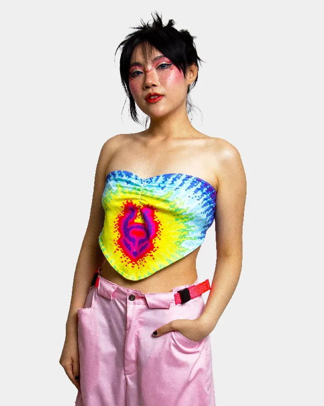 TIE DYE HIPPY TOP