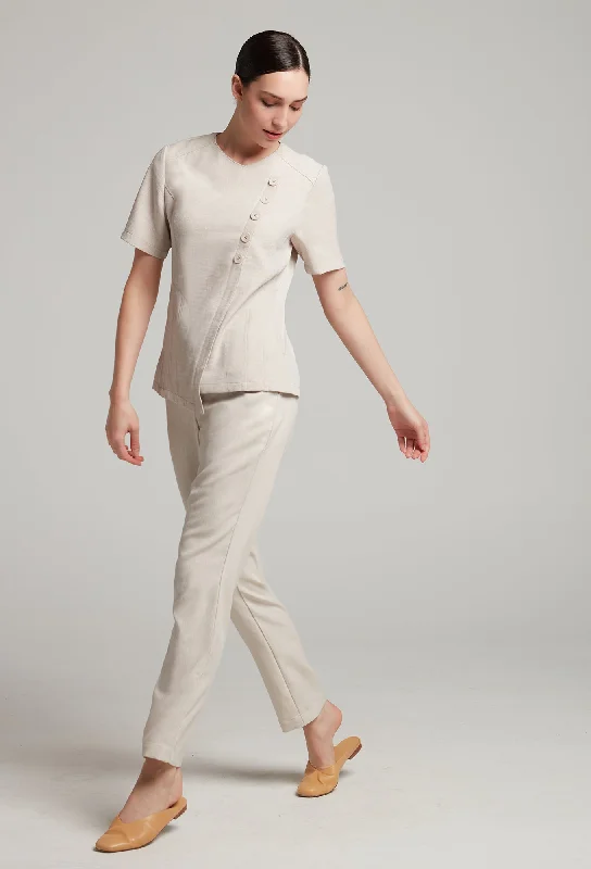 Women's Faux Linen Valencia Tunic