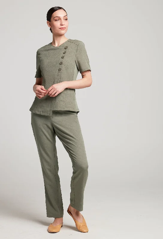 Women's Faux Linen Valencia Tunic